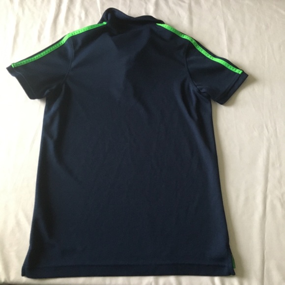 Adidas Short Sleeve Athletic Polo Shirt YMD - Picture 2 of 8